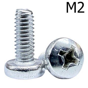 Винт с цилиндрической головкой М2x8.А2.DIN 7985 7985 2 8 А2 фото