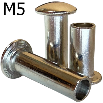 Заклепка напівпустотіла оцинкована M5x5.01.DIN 6791 6791 5 5 01 фото