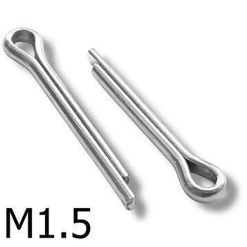 Шплинт разводной нержавеющий M1.5x8.А2.DIN 94 94 15 8 A2 фото