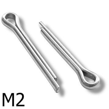 Шплинт разводной нержавеющий M2x10.А2.DIN 94 94 2 10 A2 фото